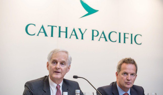 Cathay Pacific Airlines Rupert Hogg replace Ivan Chu as CEO