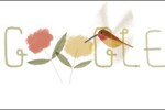 Earth Day 2014 Logo Google Doodle Featured Rufous Hummingbird