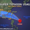 Super Typhoon Usagi heads for Taiwan and China