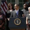 President Barack Obama speaks about US Economy