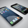 Curved iPhone 5, 6 concept screen, back and battery life problem