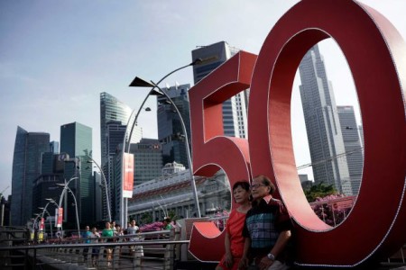 Singapore celebrates 50th year of Independence