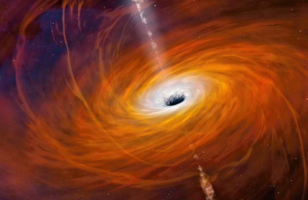 Supermassive Black Hole Discovered