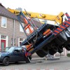 Crane accident in Netherland injured people